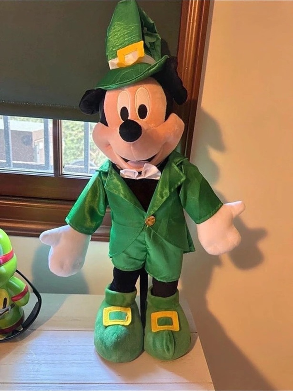 Disney St. Patrick's Day Mickey Mouse Leprechaun 3 ft collectable